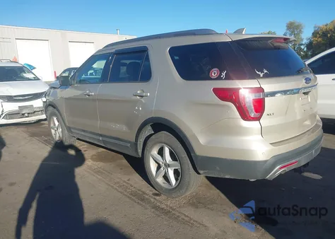 2017 Ford Explorer Xlt z USA, uszkodzony, nr VIN 1FM5K8DH8HGA03550